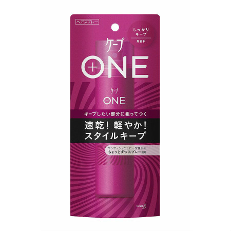 商品情報■特徴●前髪、カール、まとめ髪のサイドや後れ毛等の狙ったところにつけられる。●ワンプッシュごとに一定量出る「ちょっとずつスプレー」採用。●無香料■原材料・成分エタノール、LPG、DME、（アク