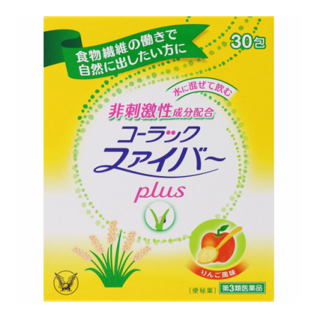 商品説明■特徴 食物繊維の働きで自然に出したい方に 便秘薬 ◆コーラックファイバーplusは、腸に集めた水と膨らんだ食物繊維が便のカサを増やします。自然に近い便意でふっくらスムーズなお通じを促します。