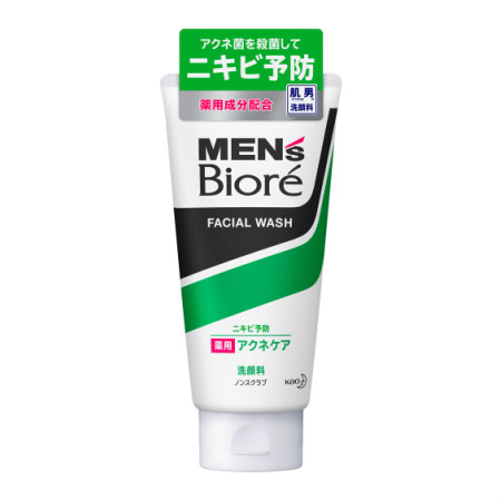 商品説明■特徴 肌にこだわる男の洗顔料 ノンスクラブ やさしく洗えるのに、スッキリ スキンケア発想の洗顔料 薬用成分配合 濃密泡→アクネ菌を殺菌して、ニキビ予防！ ●アクネ菌を殺菌し、肌の炎症を抑え、