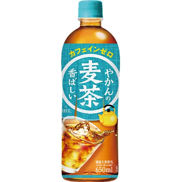 コカ・コーラ やかんの麦茶 from 一(はじめ) PET 650ml 24本入×2ケース