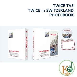 TWICE TV5 TWICE in SWITZERLAND PHOTOBOOK(コード：3) トゥワイス/おまけ：生写真+トレカ(8809585692073