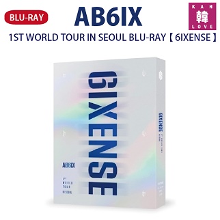 【おまけ付き】 AB6IX 1ST WORLD TOUR IN SEOUL BLU-RAY (2 DISC) 【 6IXENSE 】エビシックス/おまけ：生写真+トレカ(8809375121707) *