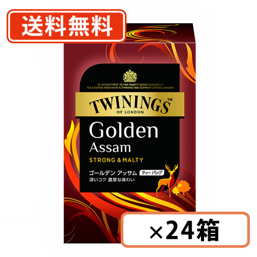 トワイニング ゴールデンアッサム ティーバッグ 20袋×24箱 紅茶 TWINING 【送料無料(一部地域を除く)】